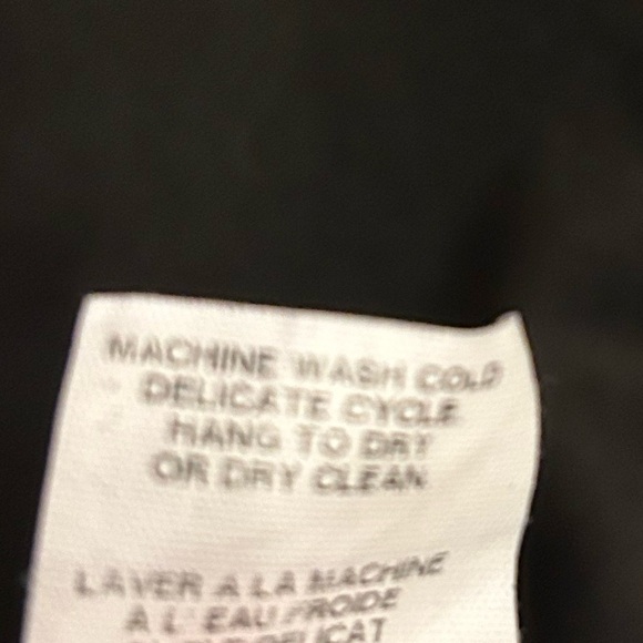 Faux Suede Top with A Touch of Drama Size Large - Picture 6 of 7